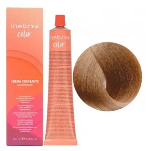 Крем-краска для волос Inebrya Сolor 8/7 светло-русый коричневый, 100 ml НФ-00017656