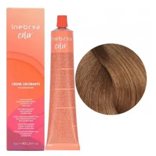 Крем-краска для волос Inebrya Сolor 9 блондин, 100 ml