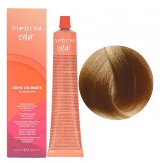 Крем-краска для волос Inebrya Сolor 9.0 очень светлый русый, 100 ml