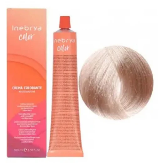 Крем-краска для волос Inebrya Сolor 9/13 блондин пепельно-золотой, 100 ml