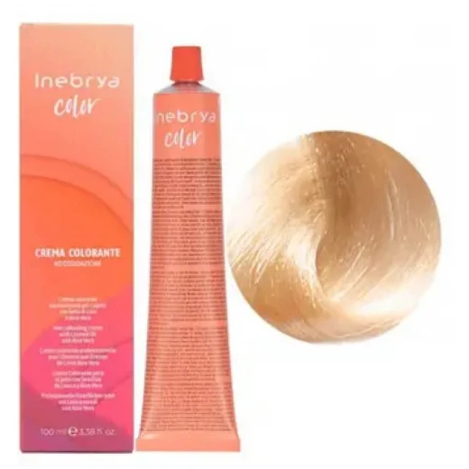 Крем-краска для волос Inebrya Сolor 9/3 очень светлый золотистый блондин, 100 ml