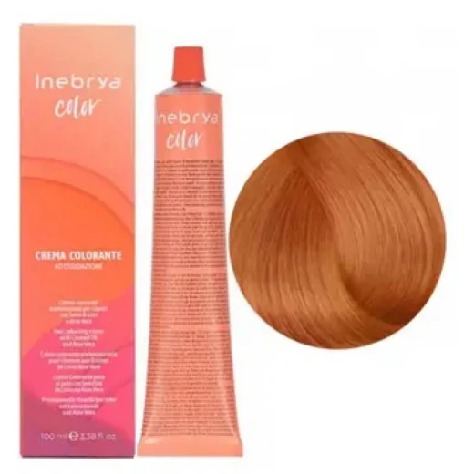 Крем-краска для волос Inebrya Сolor 9.42 очень светлый блондин коньяк, 100 ml
