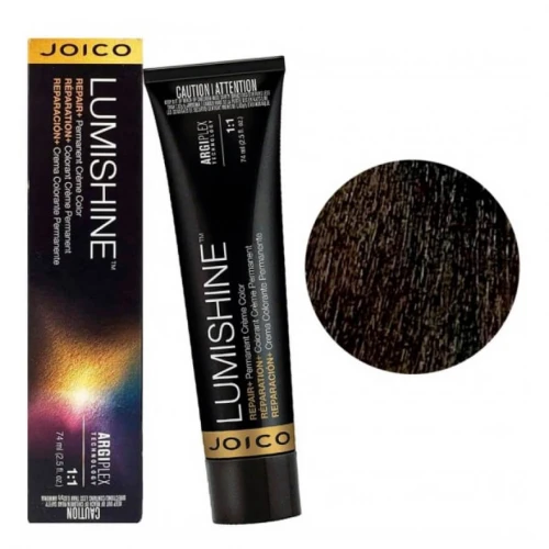 JOICO LumiShine Permanent Crème JOICO 5NW (5.077) светло-коричневый натуральный, теплый, 74 ml НФ-00017263