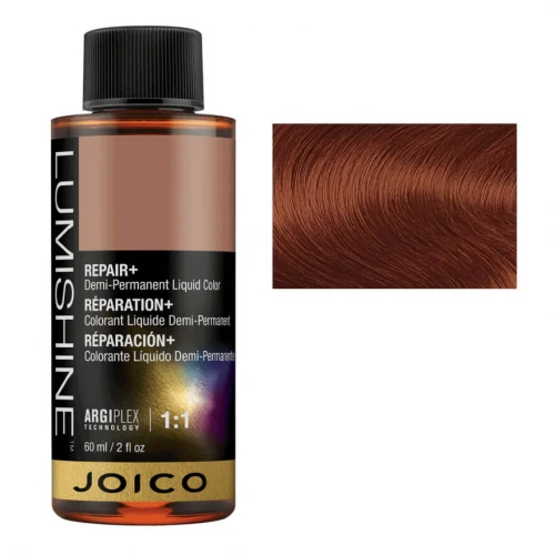 JOICO LumiShine Demi Liquid 6NC (6.04) темный натуральный блонд, медный, 60 ml НФ-00017377