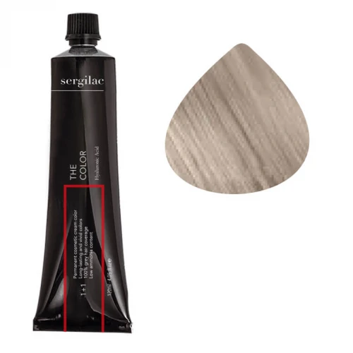 Крем-фарба для волосся SERGILAC №9.07, 120 ml НФ-00021443