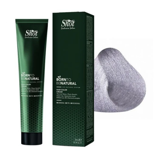 Shot Born to be NATURAL 0,12J пудровий (антижовтий) б\аміаку, 100 ml