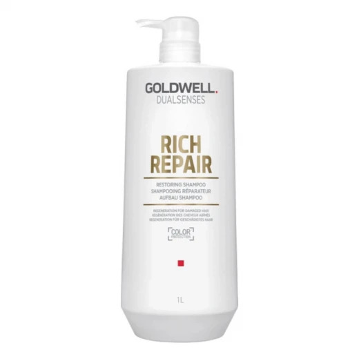 
                Goldwell Шампунь DSN Rich Repair відновлює для сухого та пошкодженого волосся, 1 л
