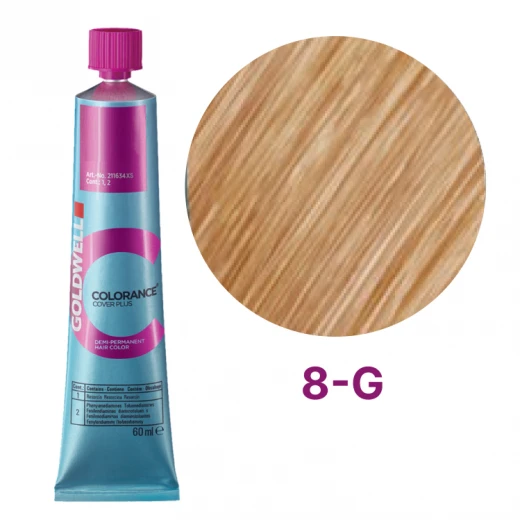 Краска тонирующая Colorance Cover Plus 8-G русый золотистый, 60 мл.