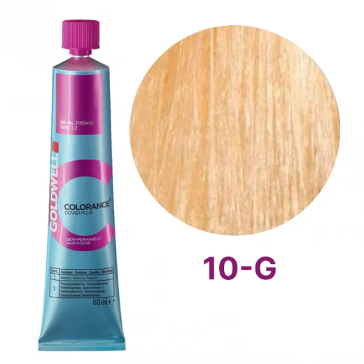 Краска тонирующая Colorance Cover Plus 10-G шампань блонд, 60 мл.
