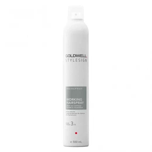 
                Goldwell Спрей Working Hairspray з блиском середньої фіксації, 500 ml