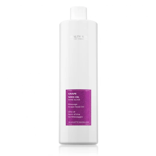 BEAUTY SPA GRAPE SEED OIL WINE ELIXIR Массажное анти-эйдж масло для лица и тела, 1000 ml