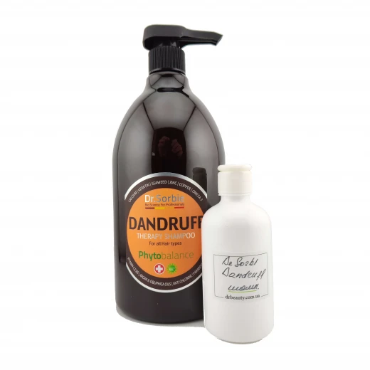 
                Dr.Sorbie Dandruff Shampoo терапевтичний шампунь проти лупи для всих типів волосся, 100 ml (розлив)