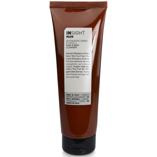 Insight Очищувальний засіб для волосся і тіла Man Hair and Body Cleanser, 250 ml