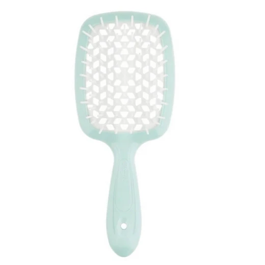 Janeke Superbrush SMALL тиффани с белым