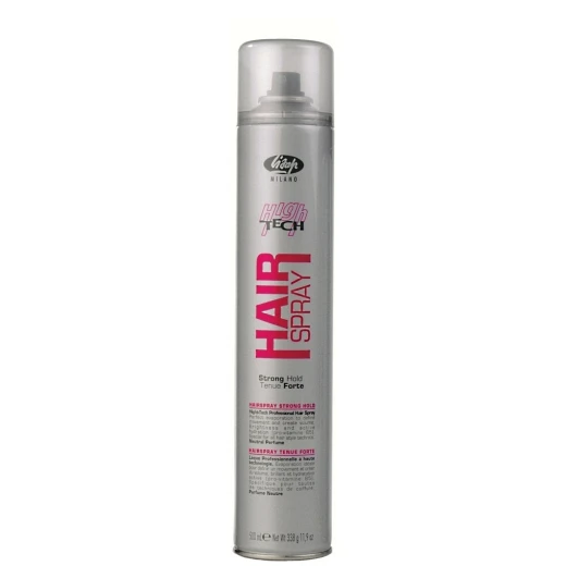 Lisap Спрей сильної фіксації High Tech Hair Spray Strong, 500 ml