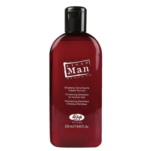 Lisap Ущільнюючий шампунь Lisap Man Densifying Shampoo for Normal Hair, 250 ml