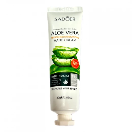 SADOER Крем для рук УВАЖАЮЩИЙ из Алоэ вера, 30 ml
