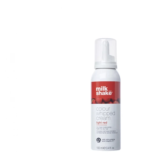 Milk Shake Незмивна відтіночна крем-пінка для зволоження волосся світло-червоний, 100 ml