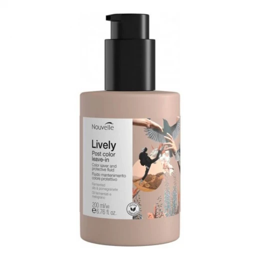 Nouvelle Lively Post Color LEAVE-IN FLUID Флюїд  для фарбованого волосся,  200 ml