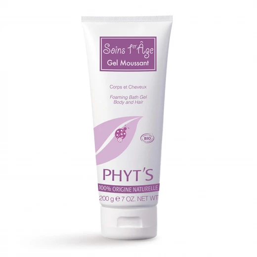 
                PHYT'S Gel Moussant Bébé Мягкий и смягчающий гель-мусс для душа, 200 g