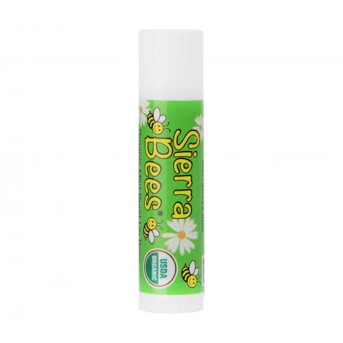 Sierra Bees Бальзам для губ Organic Lip Balm Organic Mint Burst М'ятний вибух, 4.25 g НФ-00028188
