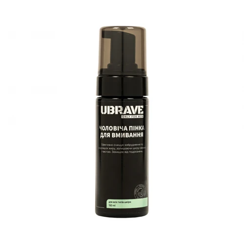 Vesna UBrave Мужская пенка для умывания UBrave, 150 ml НФ-00027899