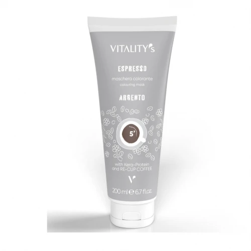 Vitality`s Espresso ArgentoTubo Бальзам восстанавливающий с тонирующим эффектом Серебро, 200 ml НФ-00026277