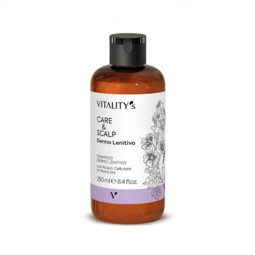 Vitality's Dermo Soothing Shampoo Дермозаспокійливий шампунь з клітинною водою органічної мальви, 250 ml 28555