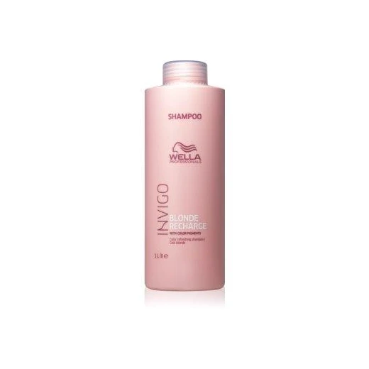 Wella Professionals Invigo Blonde Recharge  шампунь для сохранения цвета блонд волосы, 1000 ml