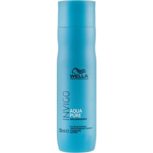 Wella Professionals Invigo Balance Aqua Pure Purifying Shampoo Шампунь для глубокого очищения, 250 ml