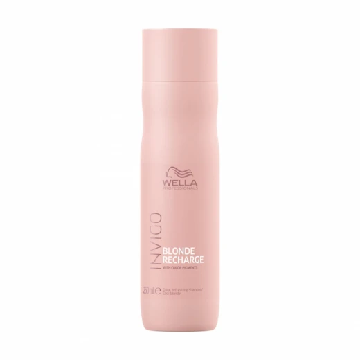 Wella Professionals Invigo Blonde Recharge  шампунь для сохранения цвета блонд волосы, 250 ml