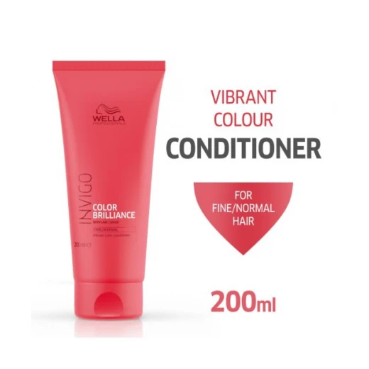 Wella Professionals Invigo Brilliance Coarse Шампунь для яркости окрашенных жестких волос с икрой лайма, 1000 ml