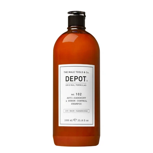 
                Depot №102 Шампунь проти лупи і для жирної шкіри голови, 1000 ml