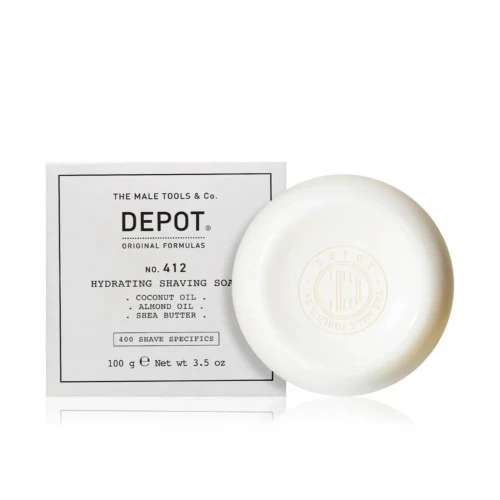 Depot 412 Мило тверде для традиційного гоління, 100 ml НФ-00028272