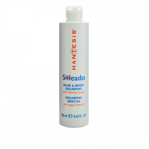 
                HANTESIS SOLEADO HAIR&BODY SHAMPOO Шампунь для волосся та тіла після сонця, морський соли та хлору, 250 мл