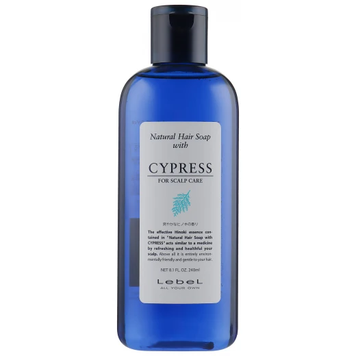 Шампунь з хінокі "Японський кипарис" Lebel Natural Hair Soap Treatment Shampoo Cypress 