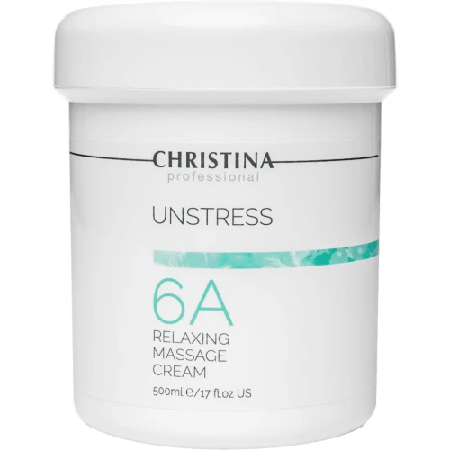 Christina Расслабляющий массажный крем Unstress Relaxing Massage Cream, 500 ml НФ-00020957