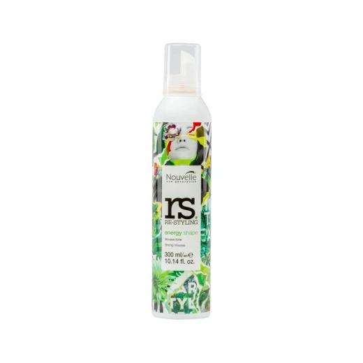 Nouvelle Energy shape Піна для укладання волосся сильної фіксації, 300 ml