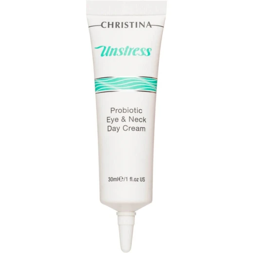 Christina Дневной крем для глаз и шеи Unstress Probiotic Eye & Neck Day Cream SPF 8,  30 ml