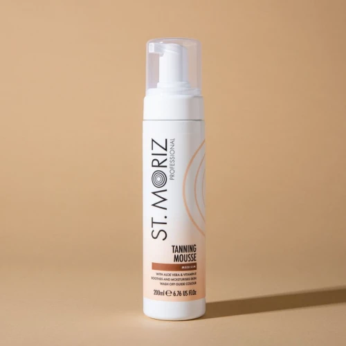 Автобронзат-мусс St.Moriz Pro Medium, 200 мл 5060427350244