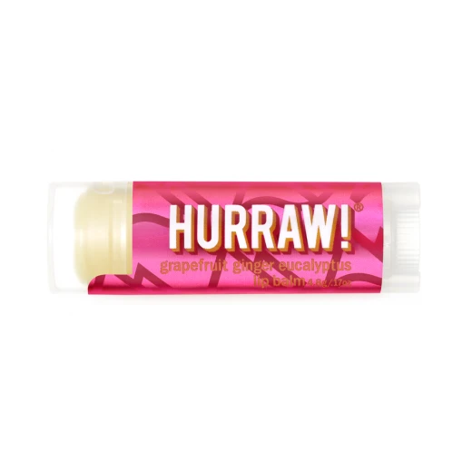 
                Бальзам для губ Hurraw! Kapha Lip Balm (Grapefruit Ginger Eucalyptus ) (4,8 г)