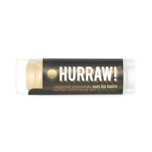 
                Бальзам для губ Hurraw! Sun Lip Balm Tangerine Chamomile (4,8 г) SPF15
