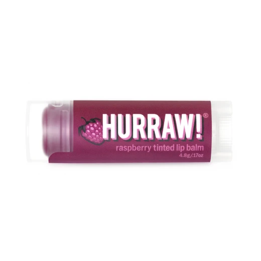 
                Бальзам для губ Hurraw! Raspberry Tinted Lip Balm (4,8г)