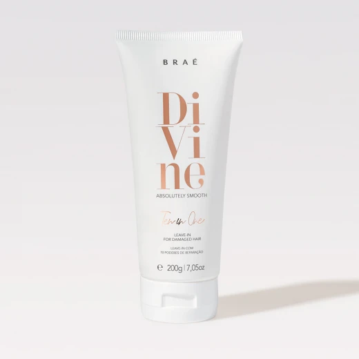 BRAÉ Divine Ten In One Leave-In - Маска-крем 10 в 1 для відновлення сильно пошкодженого волосся, 200 г.