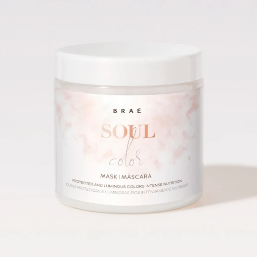 BRAÉ Soul Color Mask — Восстанавливающая маска для сильно поврежденных окрашенных волос, 500 г.