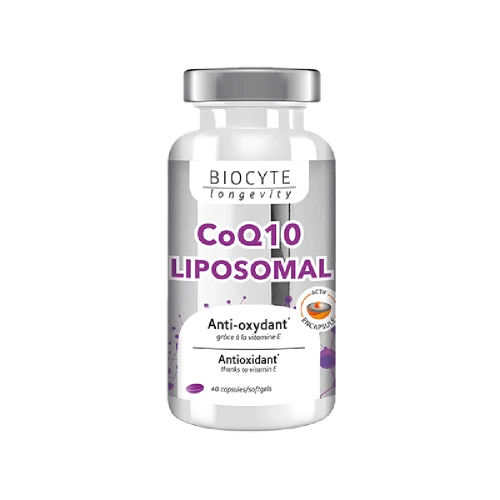 Biocyte Coenzyme Q10 Допомагає захистити клітини від окисного стресу, відновити енергію, 40 капсул 17.LONCO01.6019334
