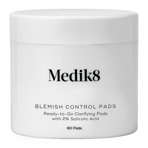 Medik8 Відлущуючі спонжі для проблемної шкіри - Blemish Control Pads - Ready-to-Go Clarifying Pads, 60 шт