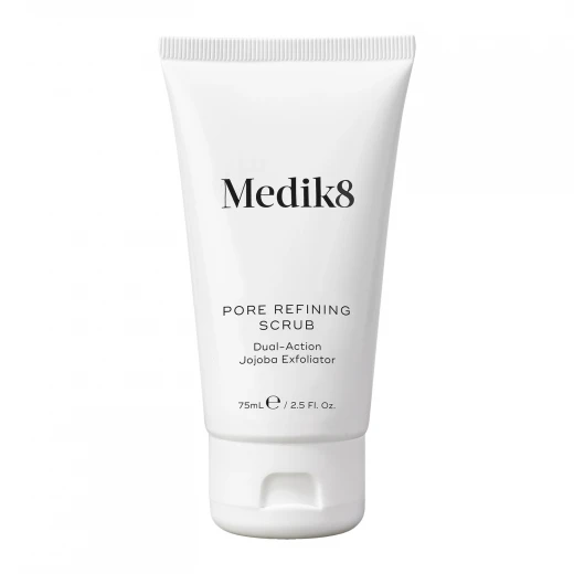 Medik8 Скраб для обличчя з мигдальною кислотою Pore Refining Scrub - Dual-Action Jojoba Exfoliator, 75 ml