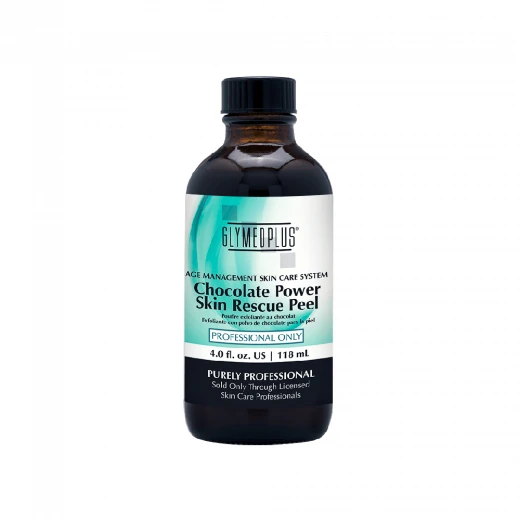 
                GlyMed Plus Chocolate Power Skin Rescue Peel Омолаживающий поверхностно-срединный пилинг с 50% молочной кислотой, 118 мл
