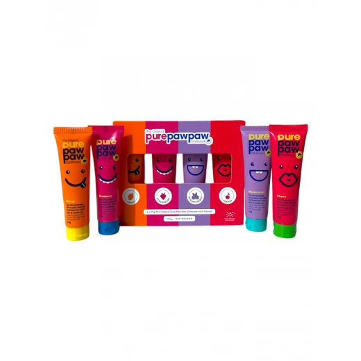 
                Набор восстанавливающих бальзамов для губ Pure Paw Paw Four Pack 25g